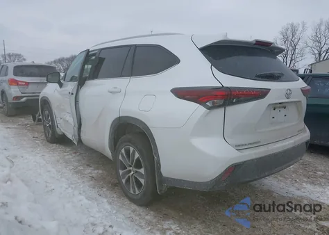 2025 Toyota Highlander Xle from USA, damaged, VIN 5TDKDRBH6SS579919